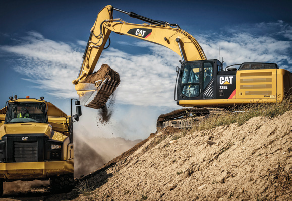 Cat Excavator Comparison Chart