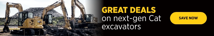 Great deals on next-gen Cat excavators