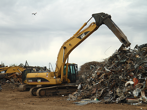 Démolition et recyclage des rebuts