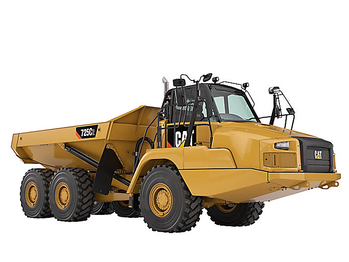 Cat articulated trucks 