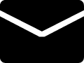 Black email icon