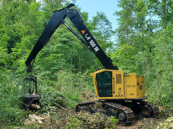 Abatteuse-façonneuse sur chenilles H457