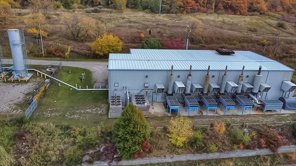 Toromont Energy Outside of an energy power plant