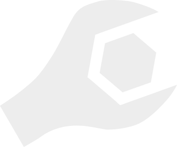 Grey wrench icon 