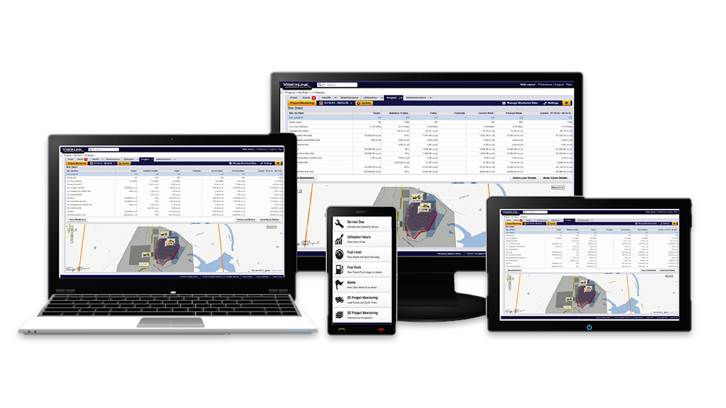 surface-technology-visionlink toromont cat website on various devices