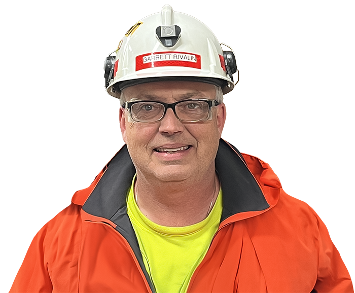 Construction worker headshot