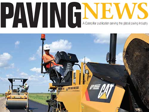 Cat paving news & promotions