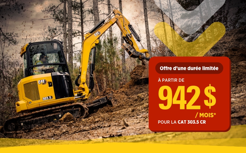 Cat mini excavators FR 04-2025