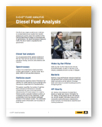 Fuel analysis program